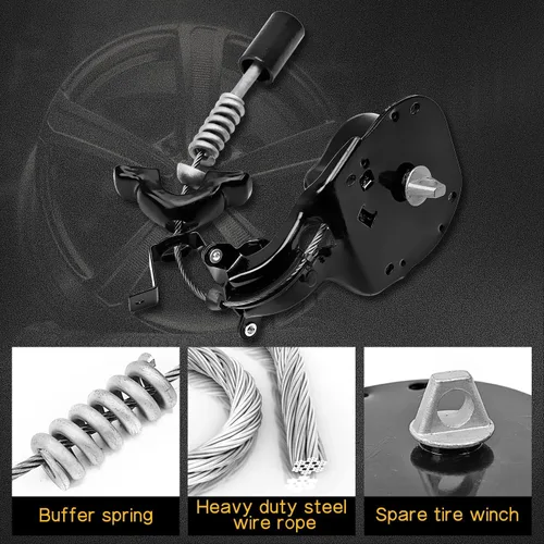 Vista 5 de LR064520 - Conjunto de elevador de cabrestante para Land Rover LR4 2010-2013 Apto para LR3 2005-2009 Compatible con Range Rover Sport 2006-2013