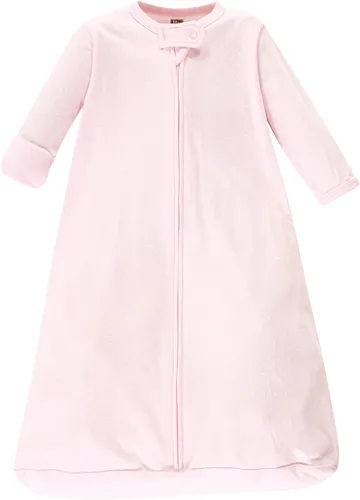 Vista 4 de Hudson Baby Saco de dormir unisex de algodón con manga larga para bebé, saco, manta
