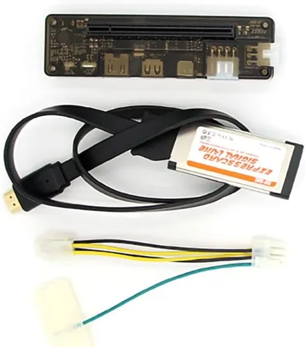 JMT EXP GDC Notebook externo PCI-E Discrete Graphics Beast Series Estación de acoplamiento externa para portátil Mini PCI-E/M.2 A Key No Power