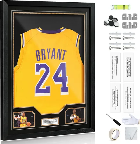 Vista 17 de JupDec Estuche de exhibición de pelotas de golf de acrílico transparente con base de madera y camiseta, caja de almacenamiento transparente