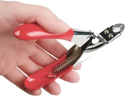 Vista 7 de Cortauñas para perros y gatos, recortador profesional de garras para mascotas con lima de uñas gratis, hoja de acero inoxidable afilada, asas