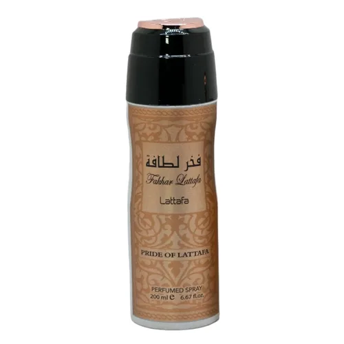 Vista 5 de Lattafa Fakhar para Mujeres Juego de 3 Piezas (3.4 Oz Eau de Parfum Spray + 1.7 Oz Bruma para el Cabello + 6.7 Oz Spray Desodorante)
