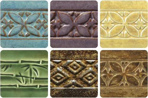 AMACO Potter's Choice High Fire Glazes Paquete de Clase de 6 Pintas No. 1, 6 Colores Surtidos, Esmaltes "PC" Superpuestos de Fuego Medio-Alto Cono