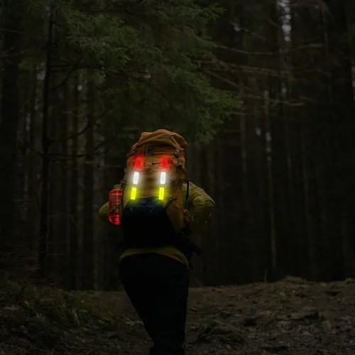 Vista 7 de 24 calcomanías reflectantes de seguridad, calcomanías reflectantes de alta visibilidad, cinta reflectante de seguridad de advertencia impermeable