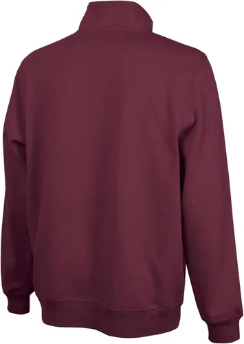 Vista 3 de Charles River Apparel Unisex Crosswind Quarter Zip, Mens and Womens Soft Cotton Blend Sweatshirt, Oatmeal Heather, 3X-Large