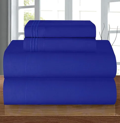 Vista 147 de Elegant Comfort - Juego de sábanas de microfibra de 1500 hilos de calidad hotelera prémium de 4 piezas - Resistente a arrugas, sábana bajera