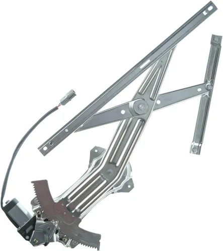 Vista 6 de YHTAUTO Elevalunas eléctrico delantero del lado del conductor con conjunto de motor de 2 pines para Ford Mustang 1994-2004 Convertible/Coupé