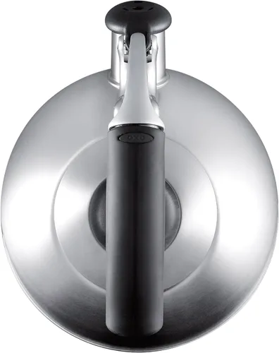 Vista 5 de OXO Good Grips - Pava para té, acero inoxidable pulido, Cepillado, Cepillado inoxidable