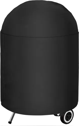 Vista 11 de iCOVER - Cubierta de parrilla de 17 pulgadas, resistente al agua, 600D, de lona de poliéster 600D, fundas diseñadas para Blackstone Carbón