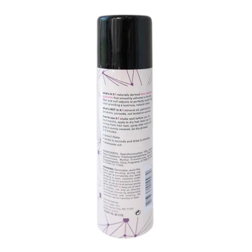 Vista 8 de Corrector de raíz marrón medio, spray de retoque para cabello castaño medio, cubre temporalmente el cabello gris, paquete de 1