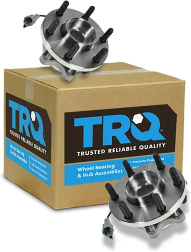 Vista 145 de Conjunto de rodamiento de rueda y buje TRQ para parte trasera izquierda y derecha, 2 piezas, compatible con Ford Expedition 2007-2010 y Lincoln
