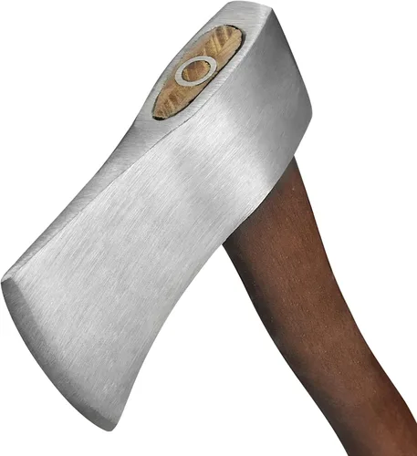 Vista 2 de NedFoss Hacha de campamento de 12 pulgadas, hachas de campamento y hachas con piedra de afilar hacha, hachas de campamento para división de madera