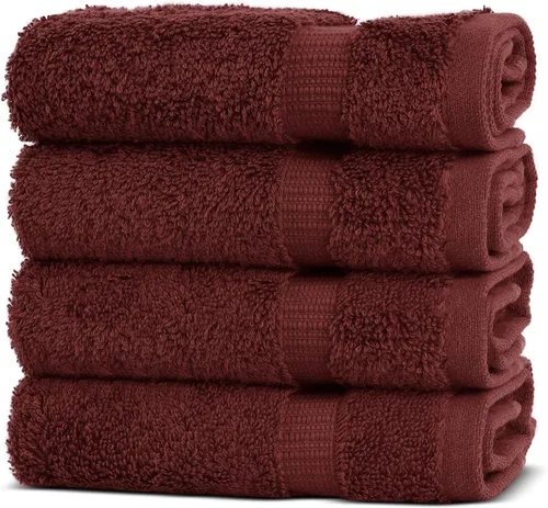 Vista 71 de Chakir Turkish Linens - Toallas turcas de 100% algodón, suaves y absorbentes (12 paños, color gris)