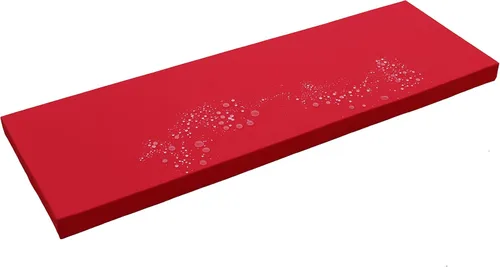 Vista 10 de Ginsimar Cojín impermeable para banco de patio al aire libre, cojín reversible, cojín de ventanilla, hongo, zapatero