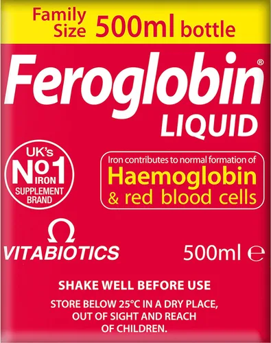 Vista 6 de Vitabiotics Organic Feroglobin Liquid 16.9 fl oz