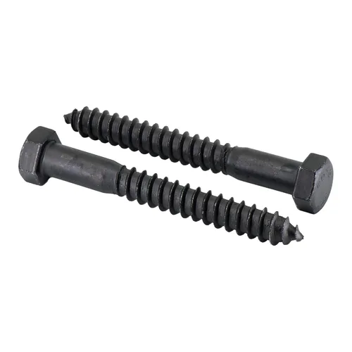 Vista 11 de 1/2" x 2", 25 piezas de pernos de retraso negros, BLAKOTE de cerámica a prueba de óxido de 4 capas, 2 veces protección de tornillos de retraso