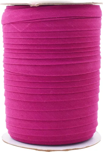 Vista 76 de Cinta bies de doble pliegue para costura, encuadernación, dobladillo, ribetes, parches; por Mandala Crafts.