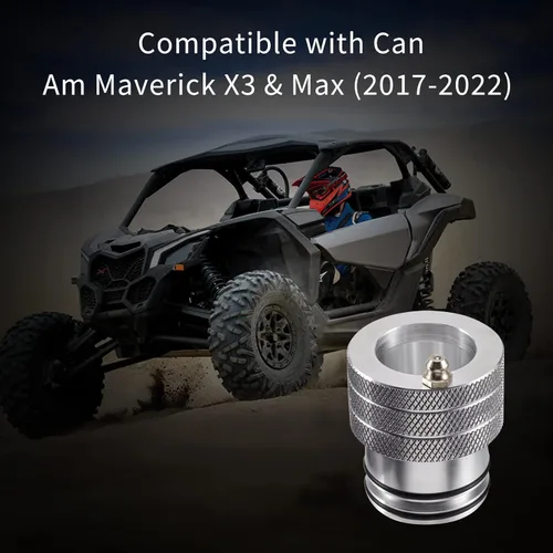 Vista 6 de QUICKWOLF Maverick X3 Herramienta de grasa para rodamientos de rueda, 1.535 in X3 grasa para rodamientos de rueda compatible con Can Am Maverick X3