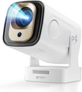 Proyector portátil HY260 PRO MINI actualizado, soporte nativo 1080P para resolución 4K con Bluetooth 5.4 WIFI6 300 ANSI Android 11,180° giratorio