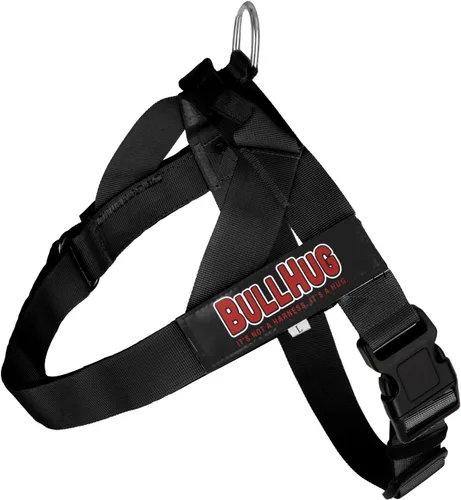 Vista 36 de BULLHUG Arnés ajustable para perro, sin tirones, sin estrangulamiento, para bulldogs ingleses, bulldogs franceses, pugs y razas de pecho ancho