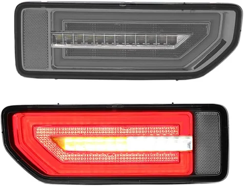 Vista 10 de Dreamseek Conjunto de luz trasera LED compatible con Suzuki Jimny 2019 2020 2021 2022 2023 2024 2025 luz trasera con señal de giro secuencial