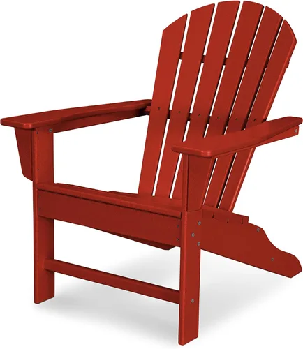 Vista 10 de POLYWOOD South Beach Adirondack, sillón ideal para la playa., Verde