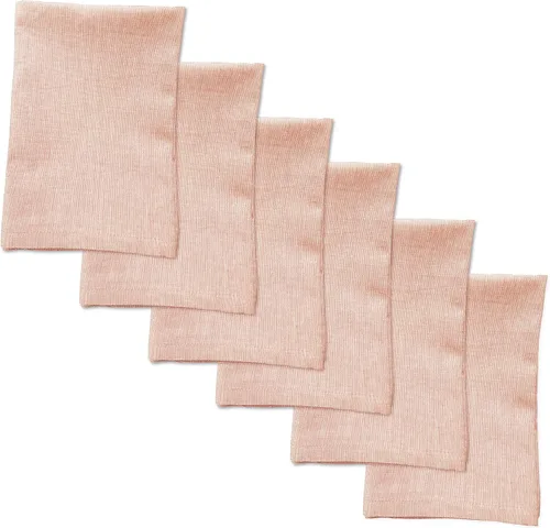 Vista 15 de Juego de servilletas de dos tonos, verde bosque, 100% algodón, tamaño de servilleta de 18 x 18 pulgadas, adecuado para comidas formales, comidas