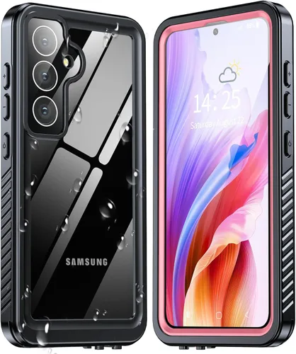 Vista 21 de ANTSHARE Funda impermeable para Samsung Galaxy S24 Ultra, lente incorporada y protector de pantalla de cuerpo completo de 360°, resistente a prueba