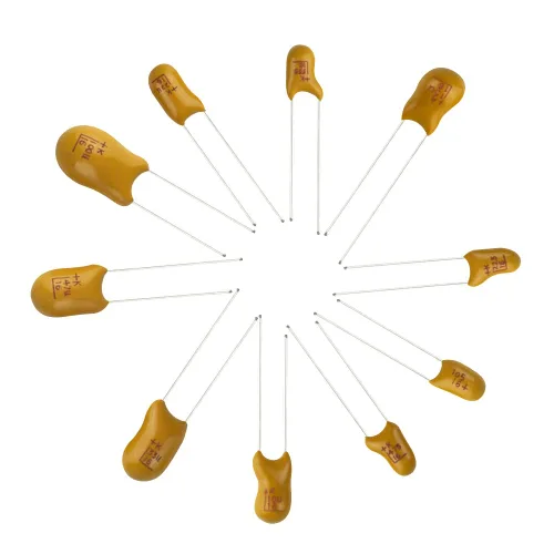 Vista 5 de XINGYHENG 100pcs 10Value 16V 1 uf - 100 uf Tantalio Kit surtido con una caja de plástico