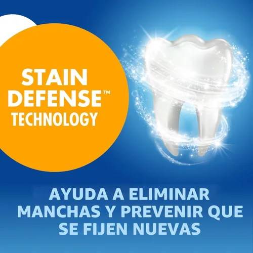 Vista 7 de ARM & HAMMER Advance White Pasta de dientes, Pasta de dientes blanqueadora de bicarbonato de sodio con Tecnología de Defensa contra Manchas y Flúor