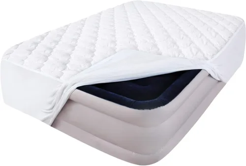 Vista 12 de Protector de colchón de aire para niños, impermeable, compatible con cama inflable Intex Cozy Kidz