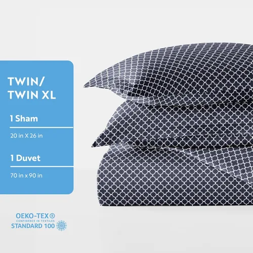 Vista 269 de Linen Market Funda de edredón individual para cama individual – Experimenta una comodidad similar a un hotel con una suavidad inigualable