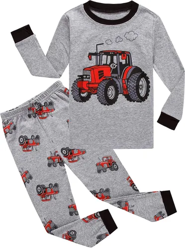 Family Feeling Conjunto de pijama para niños pequeños y grandes 100 algodón pijamas para niños pequeños