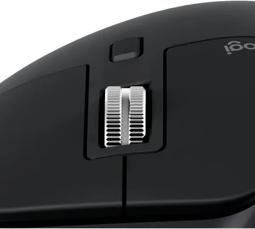 Vista 2 de Logitech MX Master 3S - Mouse inalámbrico de rendimiento con desplazamiento ultrarrápido, Ergo, 8K DPI, pista en vidrio, clics silenciosos, USB-C