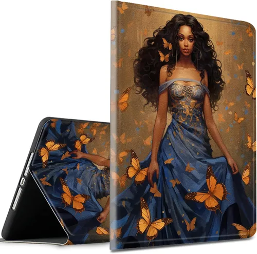 Vista 19 de Funda para tablet Kinlde Fire HD 10 (11ª generación 2021) Fire HD 10 Plus 2021, delgada, de piel sintética, con función atril, función atril