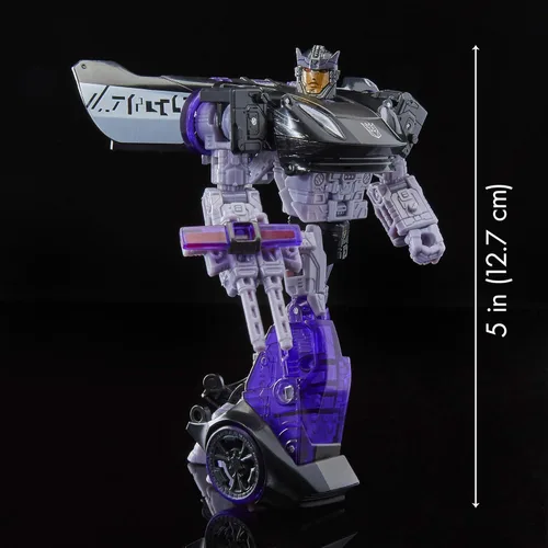 Vista 5 de Transformers Toys Generations War for Cybertron Deluxe WFC-S41 - Figura de barricada – Capítulo de asedio – Adultos y niños a partir de 8 años, 5.5