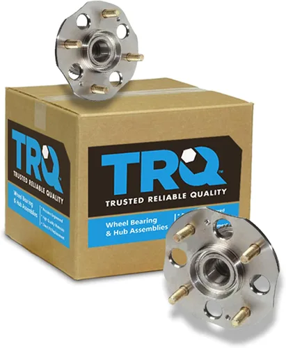 Vista 132 de Conjunto de buje y rodamiento de rueda trasera izquierda y derecha TRQ 2 piezas Compatible con Mazda CX-9 2007-2015 Todo Tracción