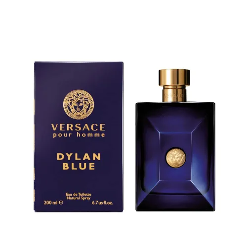 Vista 5 de Versace Pour Homme Dylan Blue - Eau de Toilette en espray para hombre, 1.7 oz