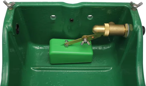 Vista 3 de Regadera automática para caballos, ganado, perro, cerdo, ganado, hierro fundido resistente, dispensador de agua de animales de granja extra grande