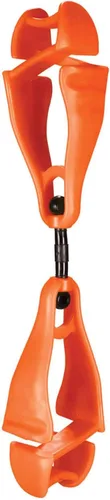 Vista 15 de Ergodyne Squids 3420 Swiveling Glove Clip Holder with Dual Clips