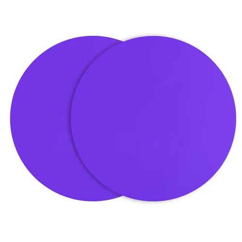 Vista 10 de Tapete de silicona para microondas de 12 pulgadas, tapete giratorio antiadherente para cocina, tapete multiusos resistente al calor, paquete de 2