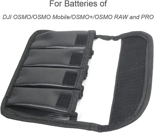 Vista 3 de Cam Design Bolsa de batería LiPo Li-Po a prueba de explosiones para DJI OSMO/OSMO Mobile/OSMO+/OSMO RAW y PRO con estuche de almacenamiento