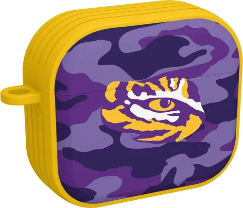 Vista 3 de AFFINITY BANDS LSU Tigers Camo HDX - Funda compatible con Apple AirPods Generación 3