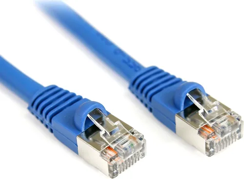 StarTech.com Cable de conexión Cat5e Cat5e de 3 pies, blindado sin enganches, RJ45 F/UTP Cat 5e, cable de conexión de 3 pies (S45PATCH3BL), 1 unidad