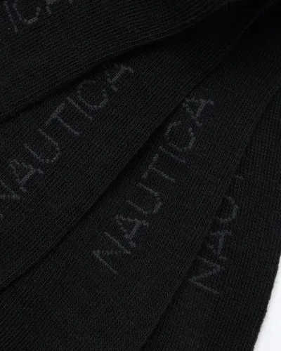 Vista 3 de Nautica Mens Dress Socks - Solid Crew Socks 10 Pack