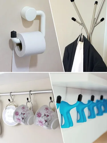 Vista 5 de 156 tapas de goma flexibles para pernos, tapas de rosca, protectores de rosca, tapas de vinilo, tapas de tornillo de goma en 9 tamaños de 2/25 a 4/5