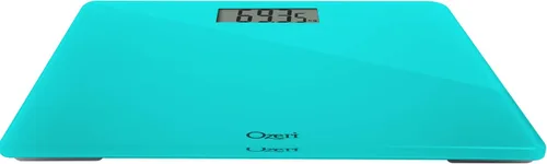 Vista 6 de Ozeri Báscula de baño de precisión (440 libras440.9 lbs) en vidrio templado, con tecnología de sensor de 1.76 oz (0.1 libras0.1 lbs) y tara