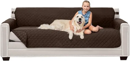 Vista 86 de Sofa Shield - Funda para sillón reclinable con correa patentada, protector de cojín, funda reversible diseñada en EE. UU. resistente a manchas