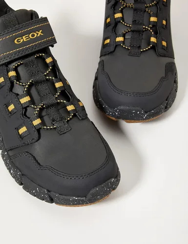 Vista 7 de Geox Botas Chukka para niño, Marrón, 10.5 Little Kid