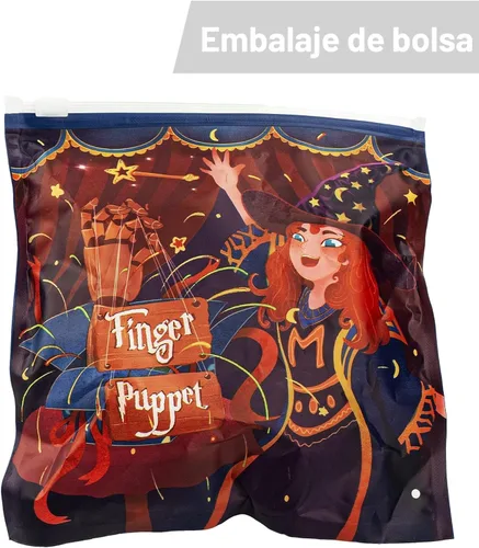 Vista 8 de AQKILO Handi - Marioneta de mano con diseño de ardilla, marionetas de animales para el dedo para niños.